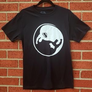 BatmanandSuperman making the  yin and yang symbol